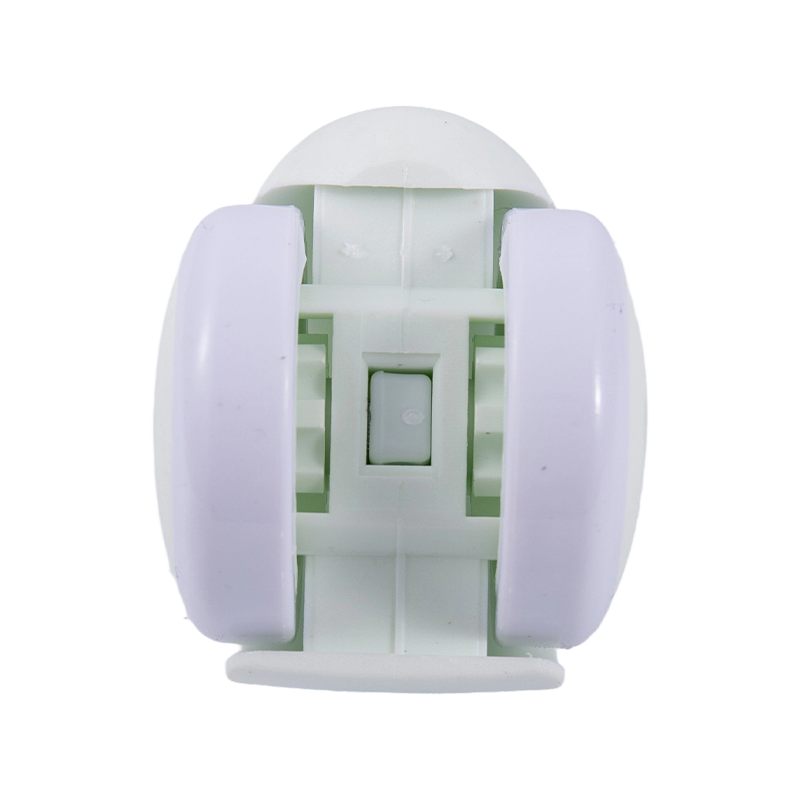 Universal Caster Accessoires für Kinderstühle positive volle weiße PU -Druckräder Universal Caster Accessoires für Kinderstühle positive volle weiße PU -Druckräder