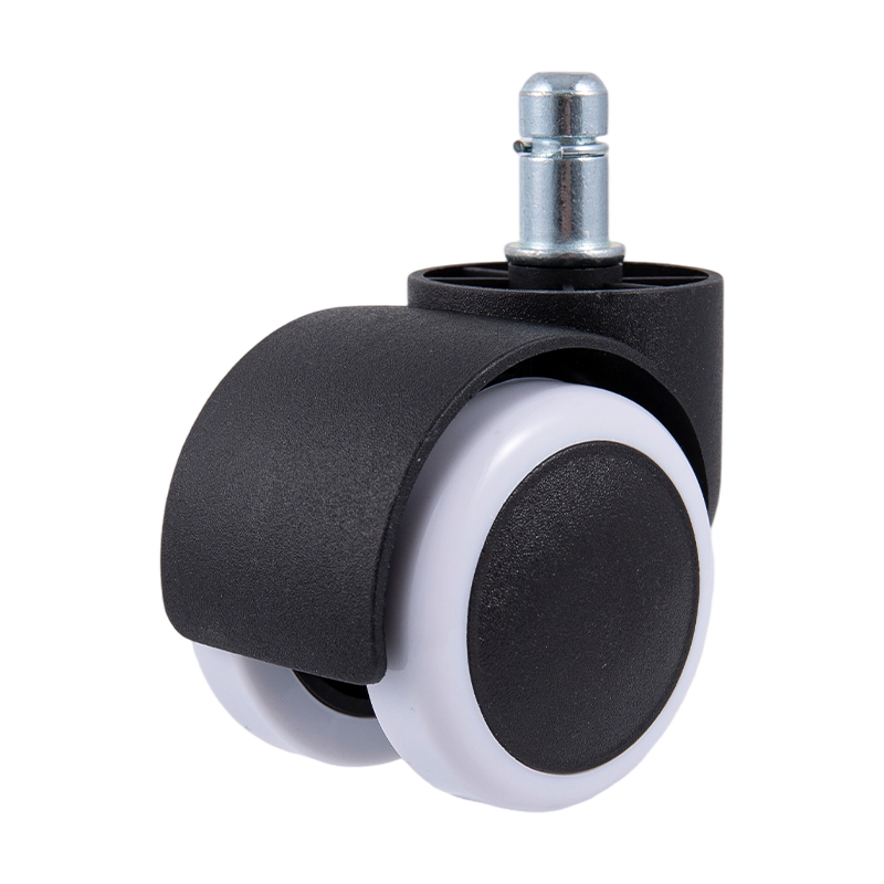 50/38 Black-White Pu Wad Universal Caster Accessoires für Bürostühle